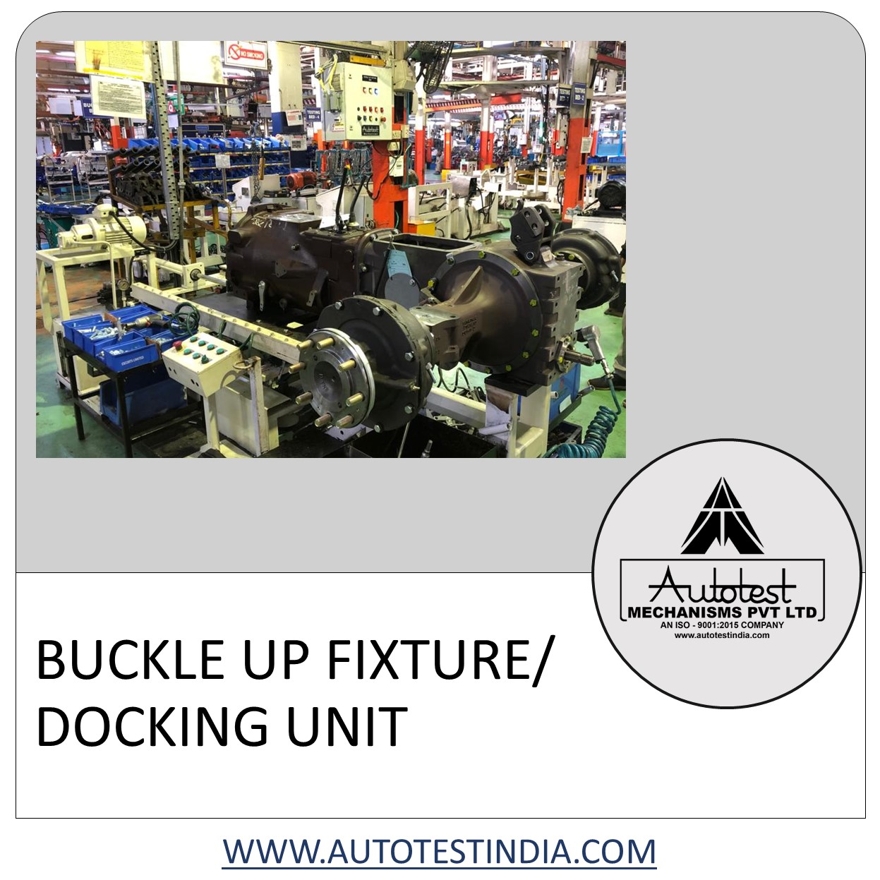 BUCKLE UP FIXTURE/ DOCKING UNIT