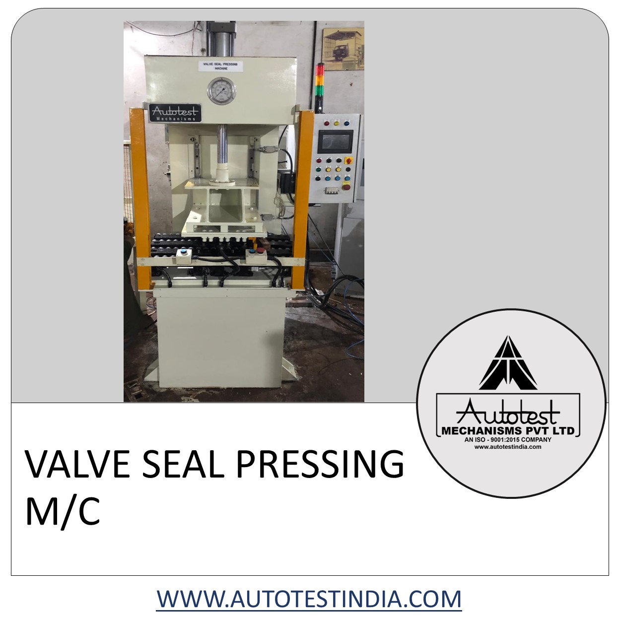 VALVE SEAL PRESSING M/C
