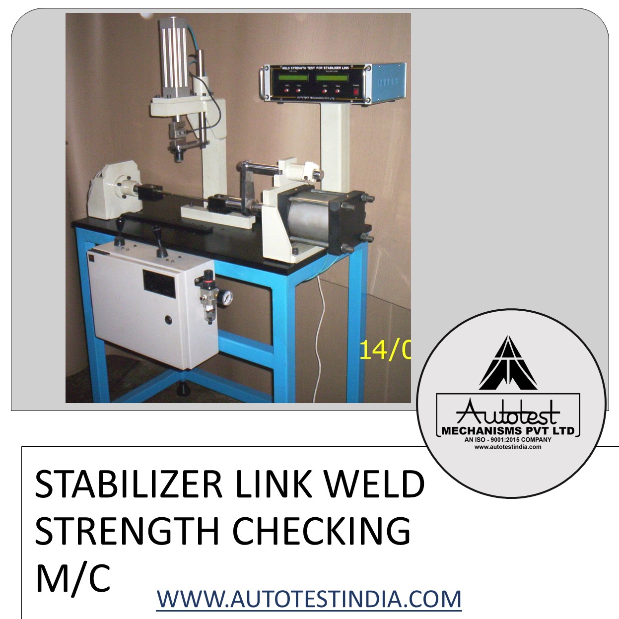 STABILIZER LINK WELD STRENGTH CHECKING M