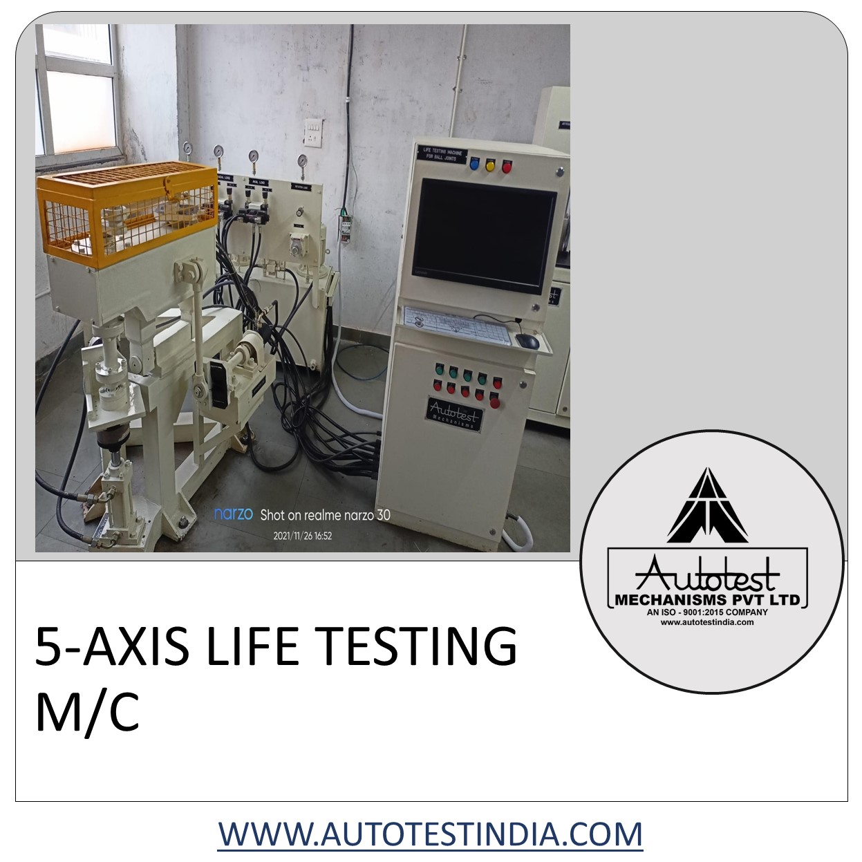 5-AXIS LIFE TESTING M/C