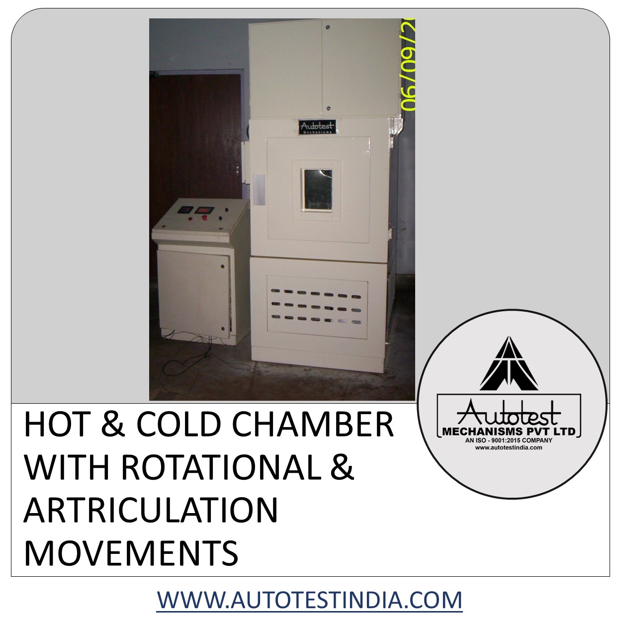 HOT & COLD CHAMBER WITH ROTATIONAL & ART