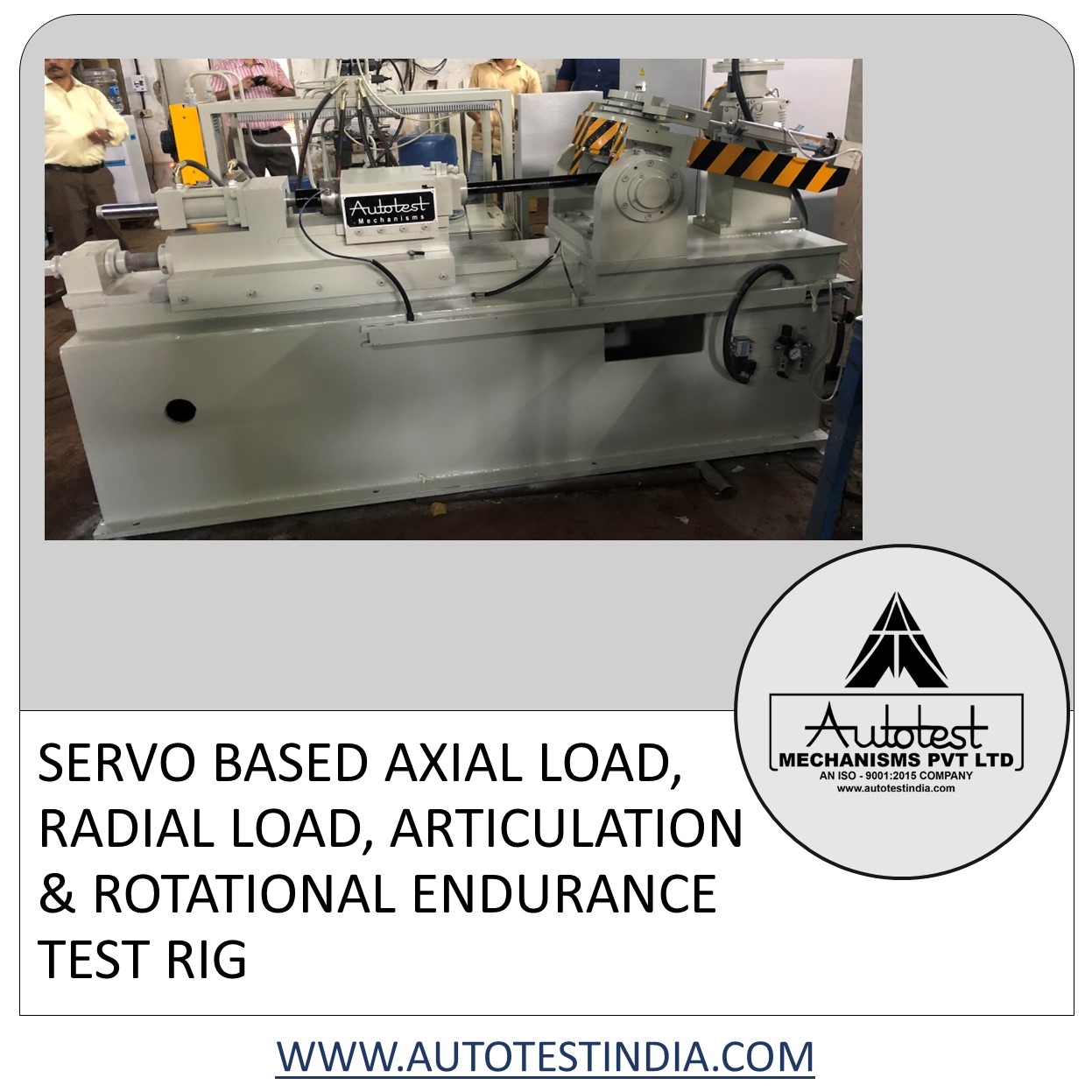 SERVO BASED AXIAL LOAD, RADIAL LOAD, ART